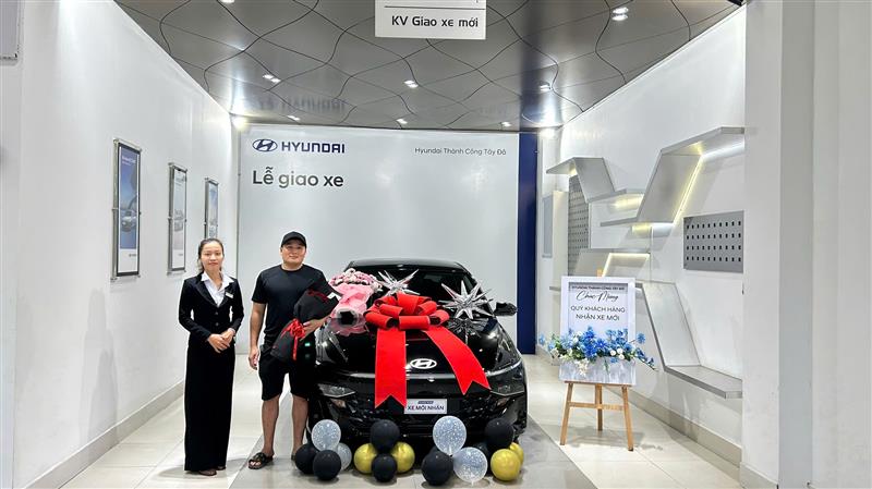 Giao xe cho Quý khách hàng